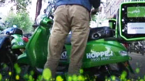 Зелена светлина: Зелени скутери в Амстердам