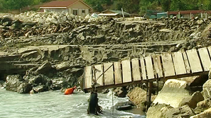 Свлачище край Кранево