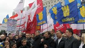 Протести срещу изборните резултати в Украйна