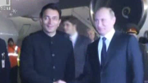 Путин на посещение в Индия