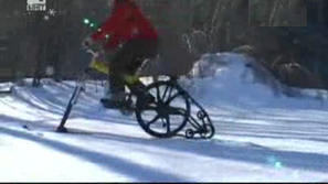 Зелена светлина: С колело в планината през зимата