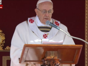 Интронизация на папа Франциск