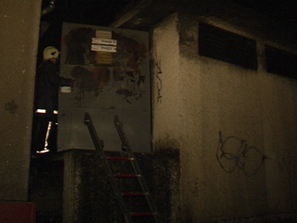 пожарът трафопоста шумен предизвикан късо съединение