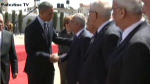 Обама пристигна в Рамала