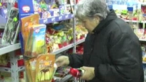 Кампанията висящ хляб в село Розово