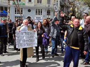 протестиращи опитаха саботират откриването кампанията герб варна