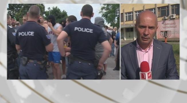 Полицията задържа 32-ма като участници в хулиганските прояви в кв. Орландовци