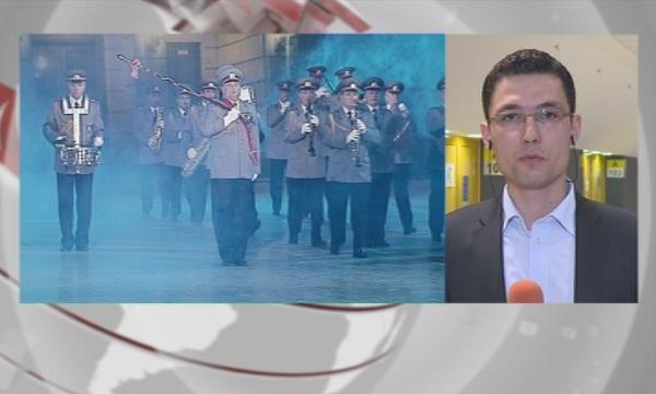 Зрелищна гвардейска хореография в зала Арена Армеец