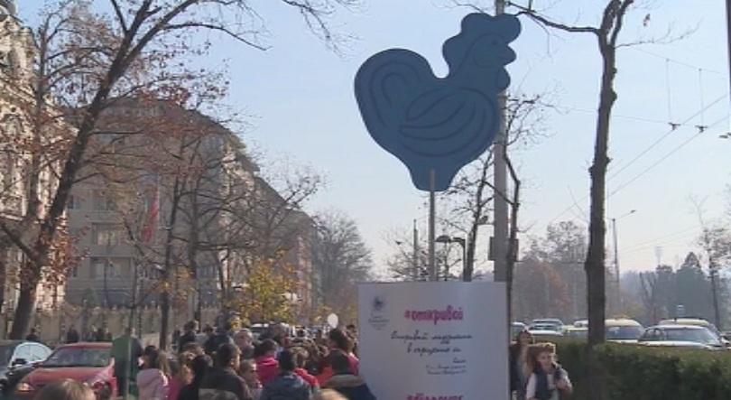 Артинсталации в София преди финала на Детската Евровизия