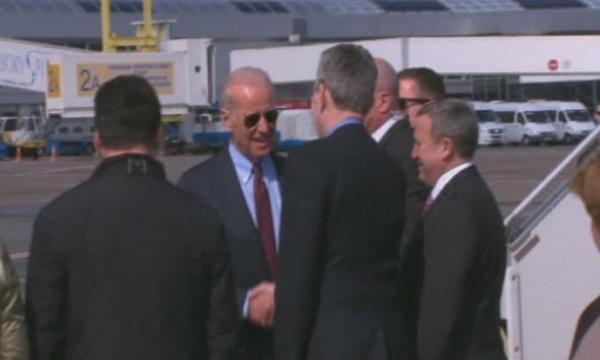 Вицепрезидентът на САЩ Джо Байдън пристигна в Киев