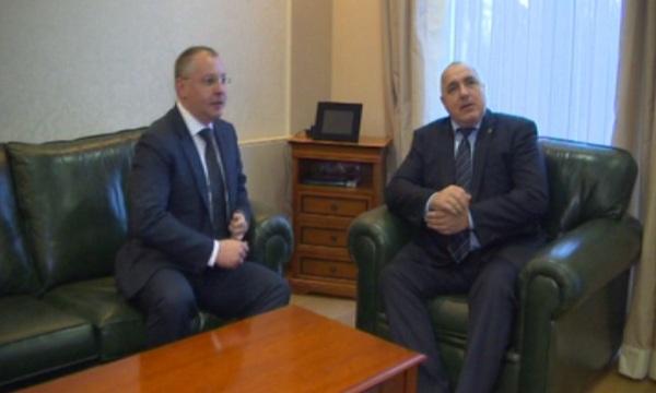 Среща Борисов-Станишев преди съвета в Брюксел