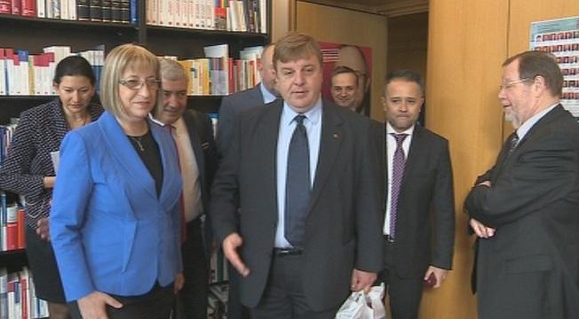 Българската парламентарна делегация в Берлин