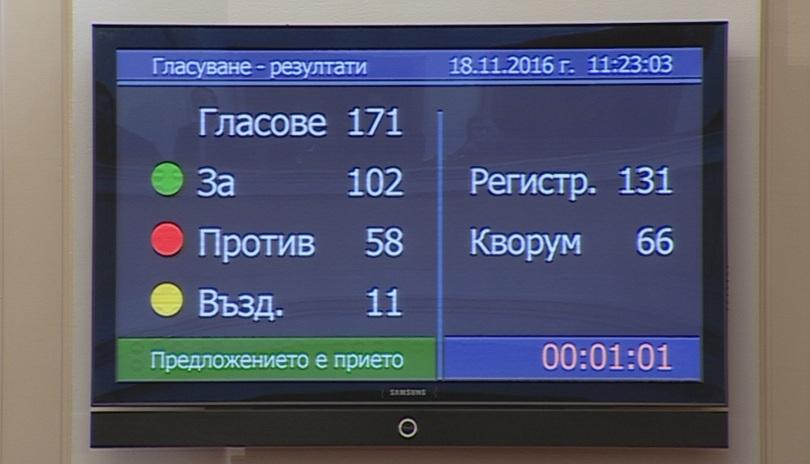 Депутатите приеха Бюджет 2017 на първо четене