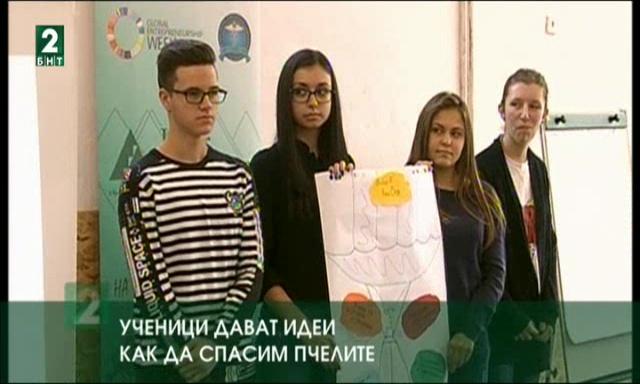 Ученици дават идеи как да спасим пчелите