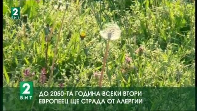 До 2050-а година всеки втори европеец ще страда от алергия