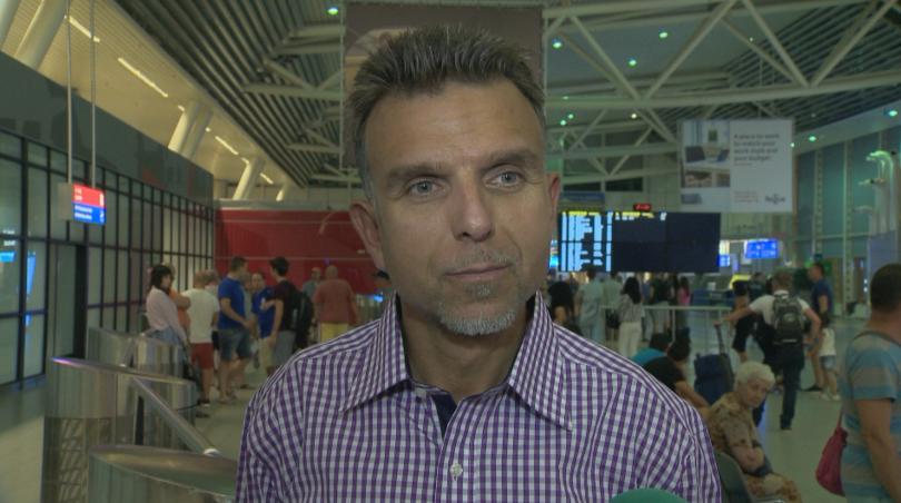 Боян Петров на родна земя след изкачването на Гашербрум II