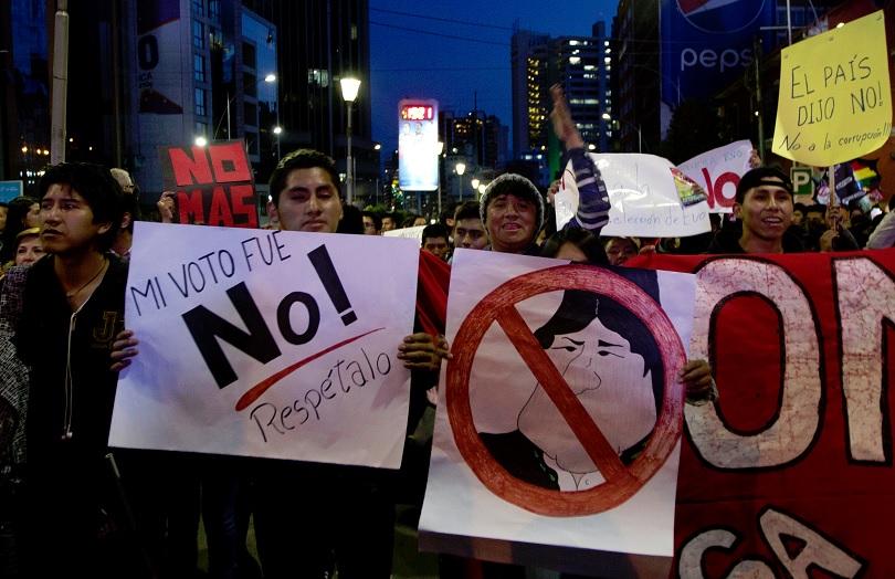 Масови протести в Боливия срещу Ево Моралес