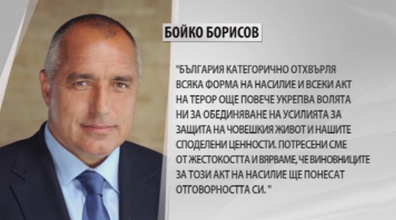 Борисов изпрати съболезнования до Ангела Меркел заради атаката в Берлин