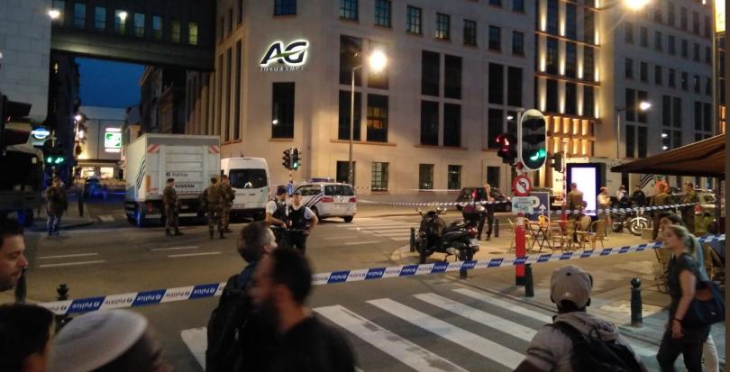 Застреляха мъж в Брюксел, атакувал войници с нож