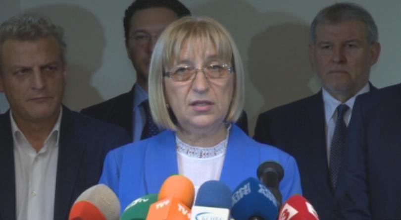 Реформаторският блок ще подкрепи Цецка Цачева за втори тур