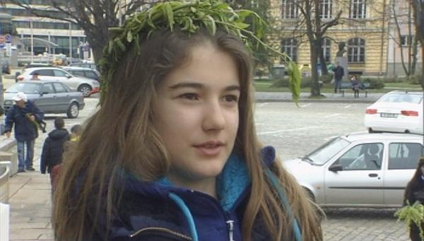 Децата за Цветница