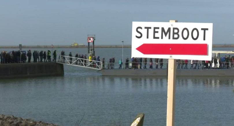 Холандците гласуват на необичайни места (СНИМКИ)