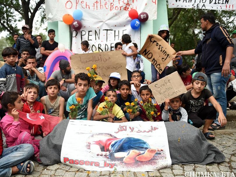 Мигрантите в Одрин чакат решение от извънредния съвет на ЕС