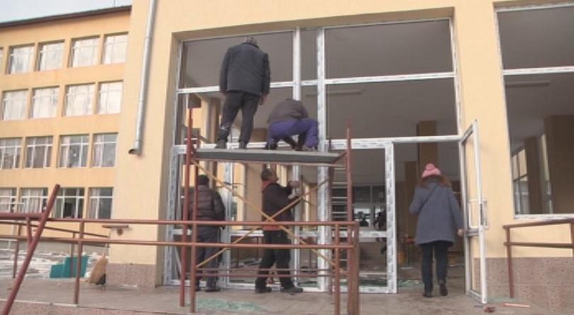 Ремонтът на училището в Хитрино приключва днес