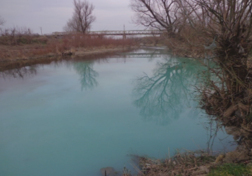 Янтра в синьо