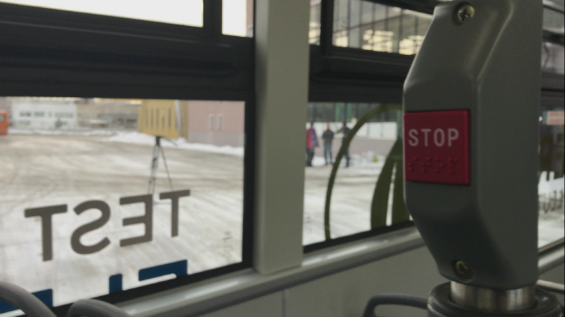 Демонстрация на живо: Новият електробус в София