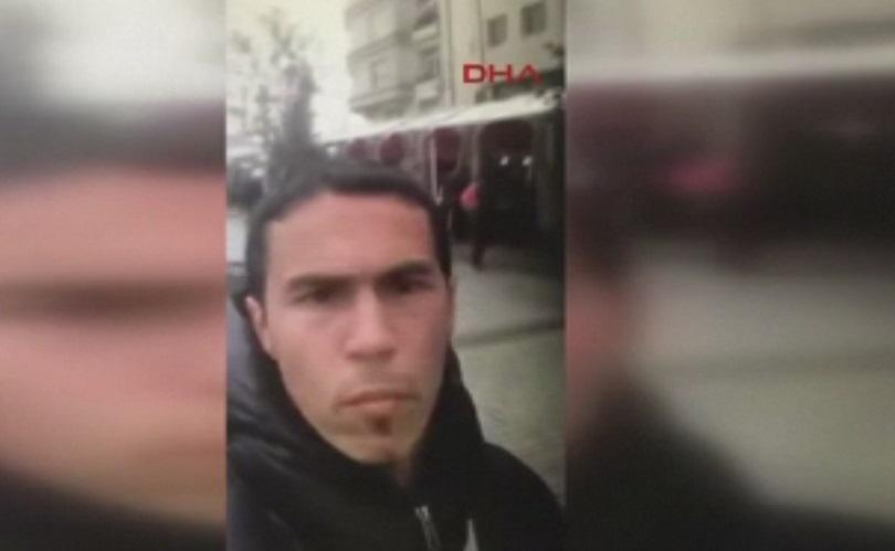 Видеозапис, в който терористът от Истанбул се е снимал на площад Таксим