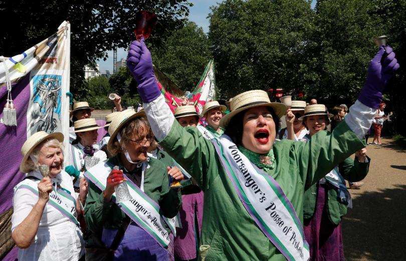Във Великобритания отбелязаха 100 години, откакто жените имат право да гласуват
