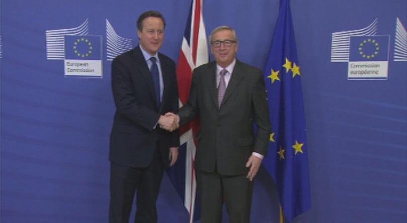 Дейвид Камерън на преговори с лидерите на Европейския съюз