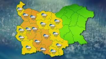  Обилни валежи в шест области от страната (ОБЗОР)