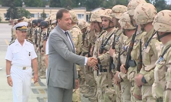Български военни се прибраха от Афганистан