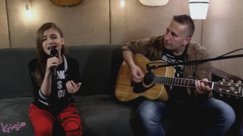 Крисия от Детската Евровизия също пожела успех на Кристиан Костов