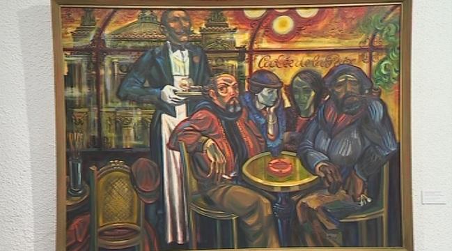 Автопортрети на Йоан Левиев в Софийската градска художествена галерия