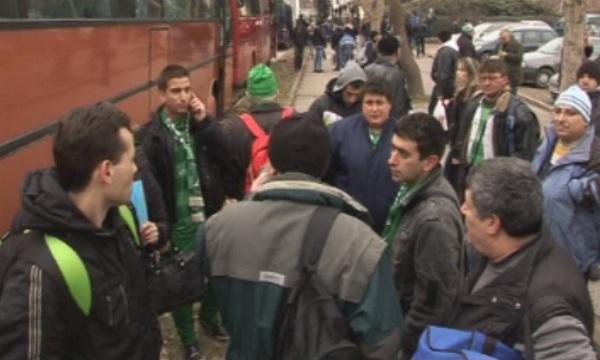 Еуфория в Разград преди двубоя Лудогорец - Валенсия