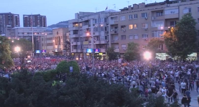 Отново протести в Македония