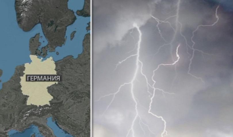 Мълнии удариха Европа