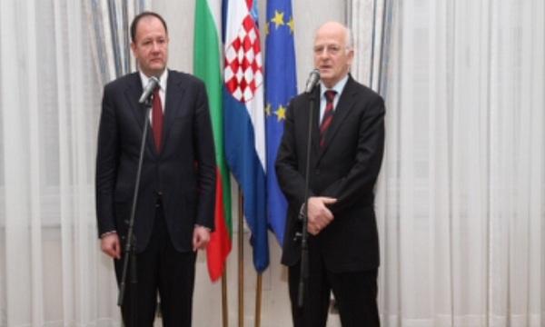 Михаил Миков на посещение в Хърватия