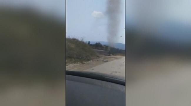 Мини торнадо край село Мирково