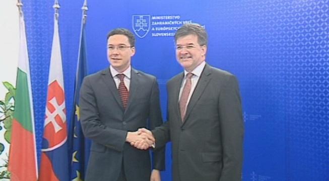 Българският външнен министър в Словакия
