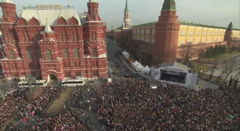  Възпоменателен митинг в памет на жертвите на атентата в Санкт Петербург