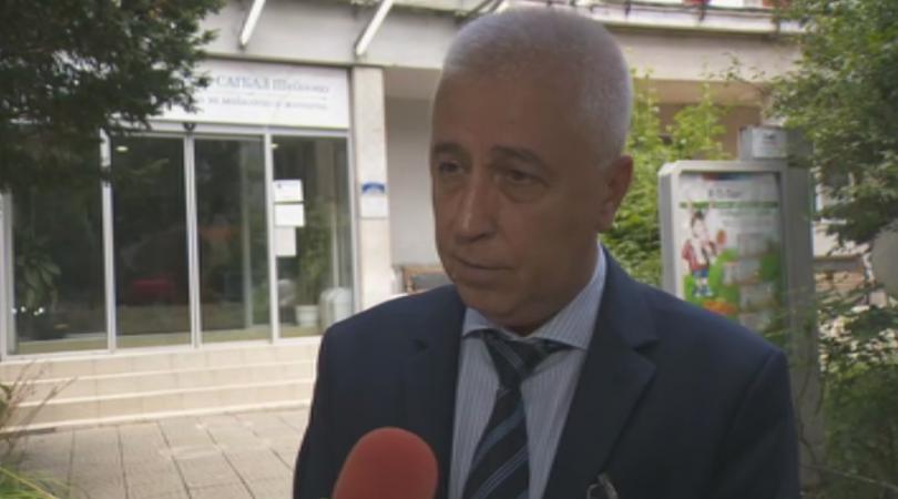 Здравният министър Николай Петров при медиците от АГ болница Шейново