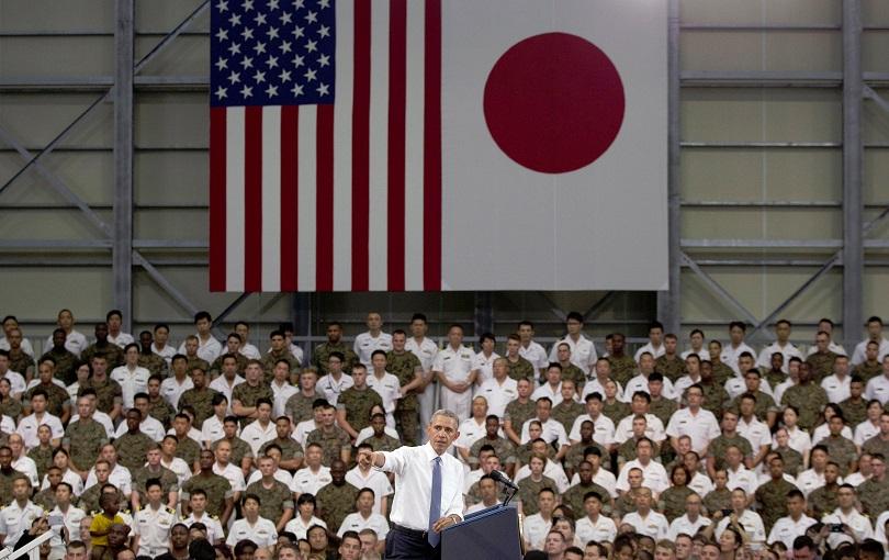 Барак Обама на посещение в Хирошима