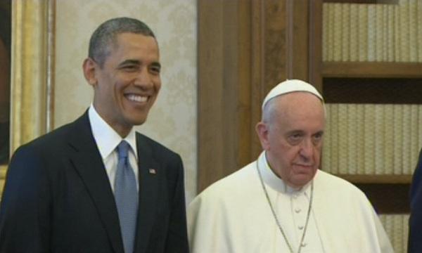 Първа визита на Барак Обама при папа Франциск