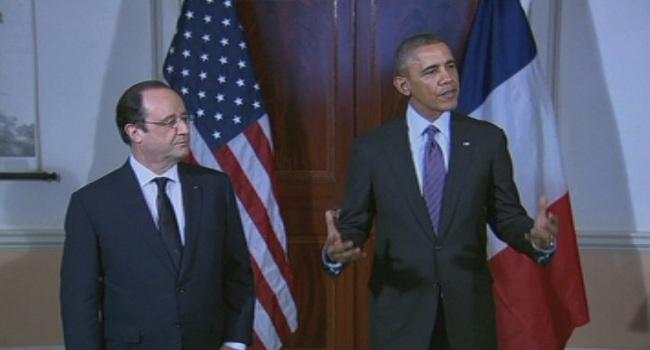 Франсоа Оланд на държавно посещение в САЩ