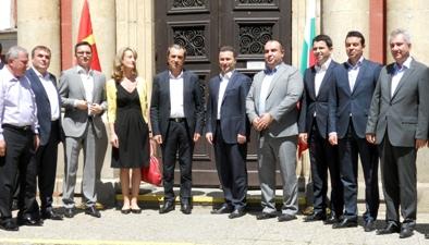 Среща на Орешарски и Груевски в Кюстендил