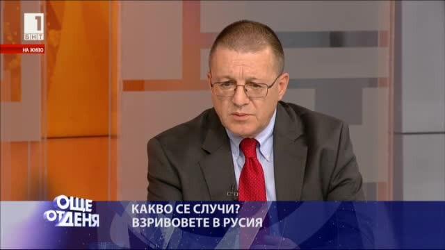 Бойко Ноев: Взривът в Санкт Петербург е заради вътрешен проблем